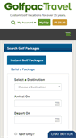 Mobile Screenshot of golfpactravel.com
